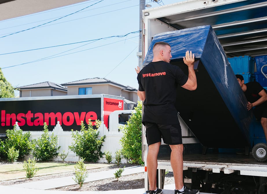 Loading the truck
